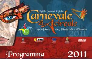PROGRAMMA CARNEVALE DI ACIREALE 2011
