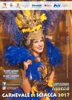 Locandina programma carnevale di sciacca 2017