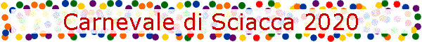 Carnevale di Sciacca 2020