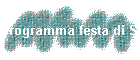 Programma festa di S. Agata